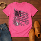 Floral Flag T-Shirt