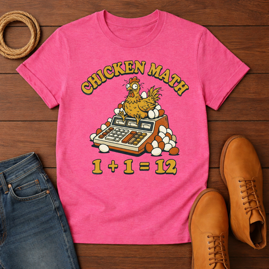 Chicken Math 6 T-Shirt