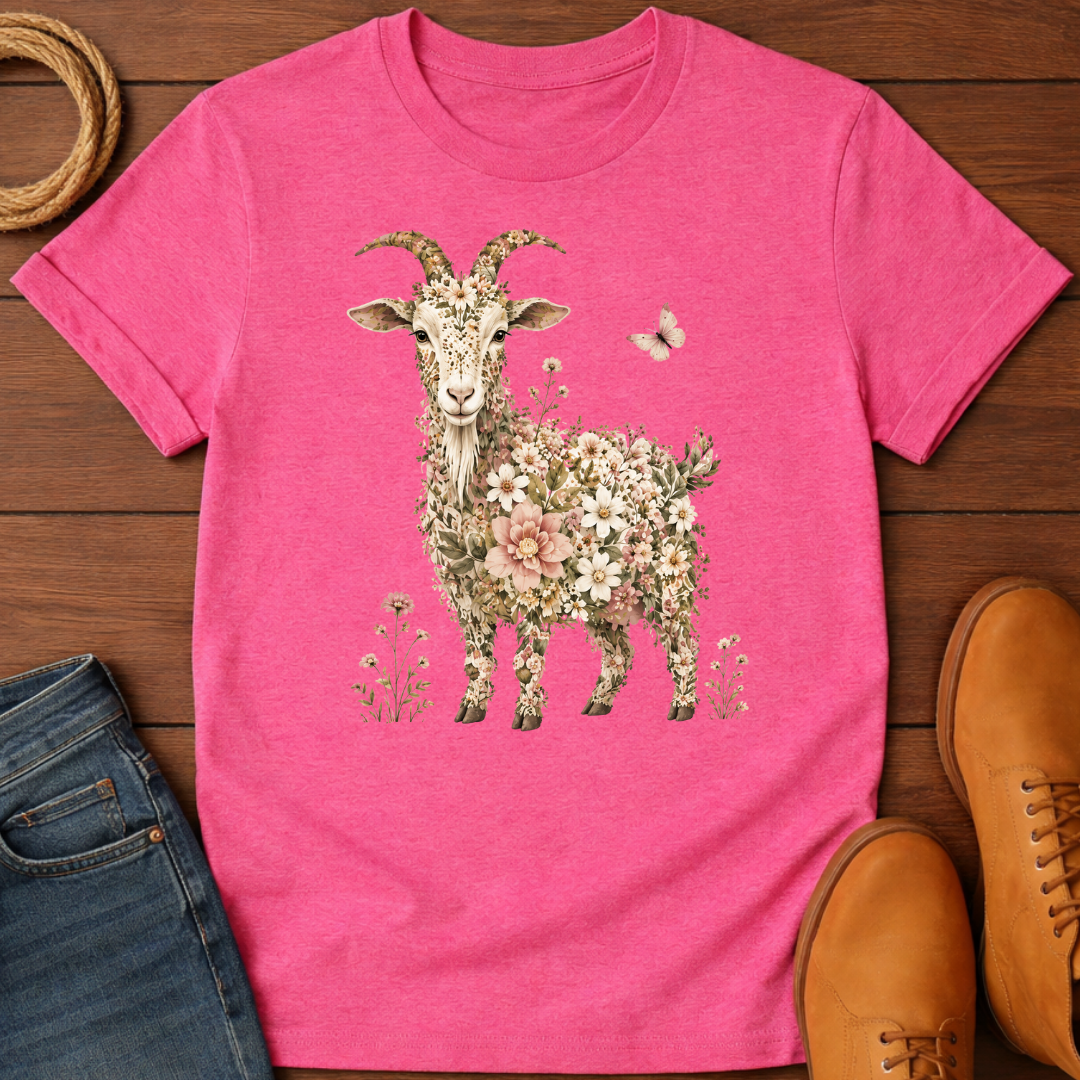Rose Goat T-Shirt