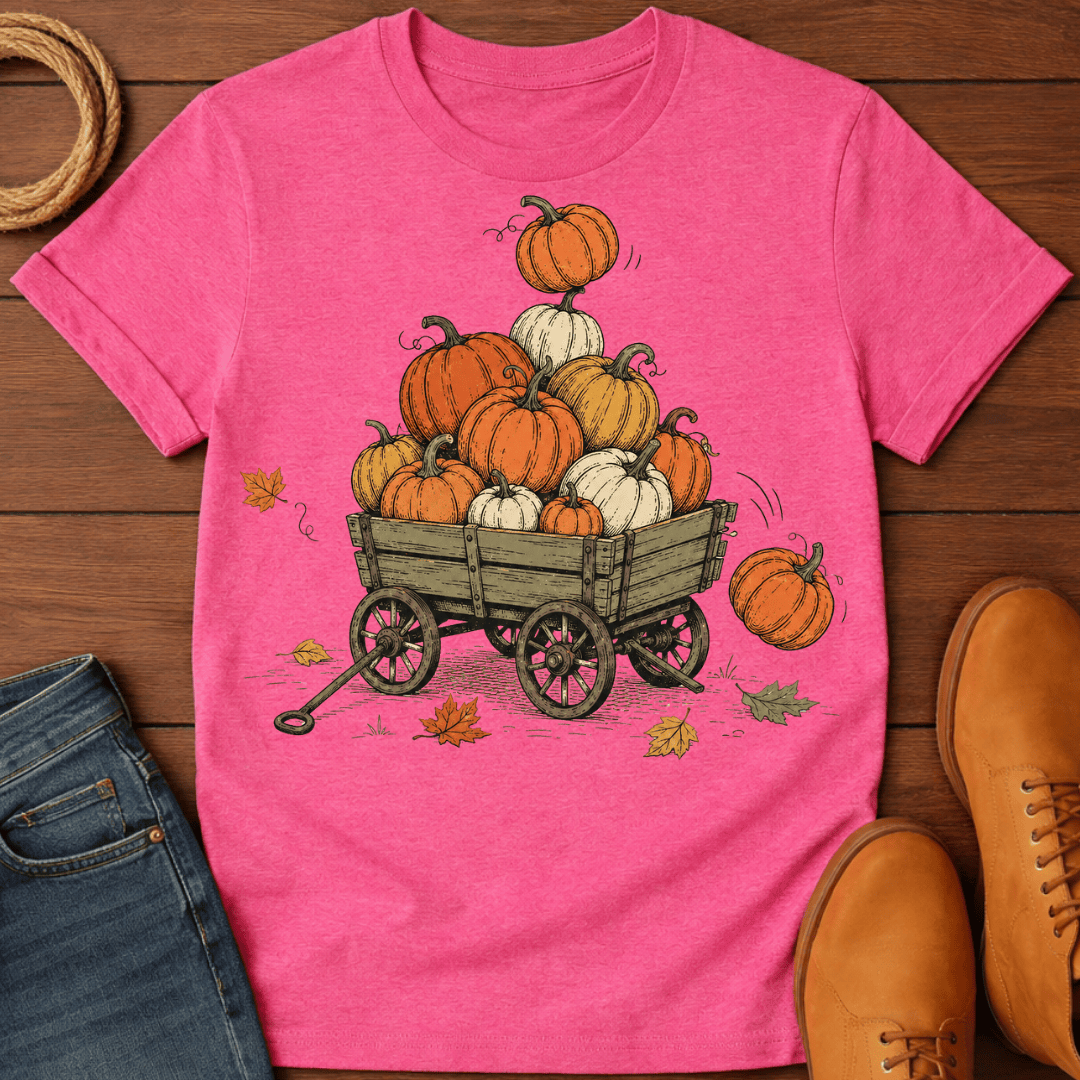 Pumpkin Cart T-Shirt