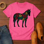 Floral Horse T-shirt