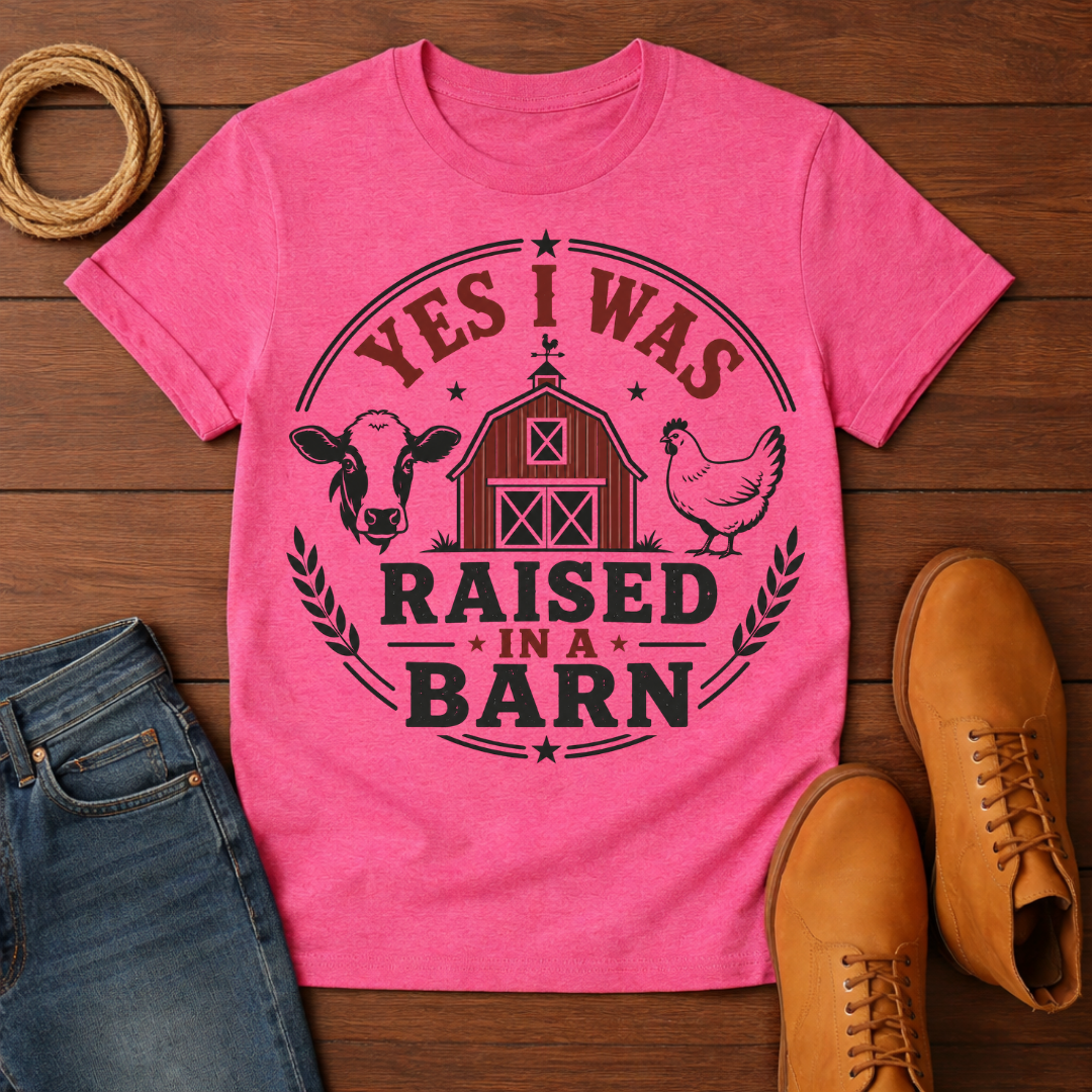 Raised In A Barn 2 T-Shirt