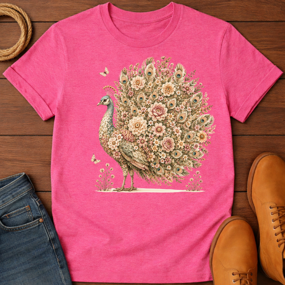 Rose Peacock T-Shirt
