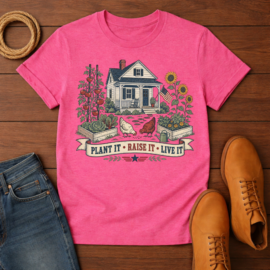 Plant Raise Live T-Shirt