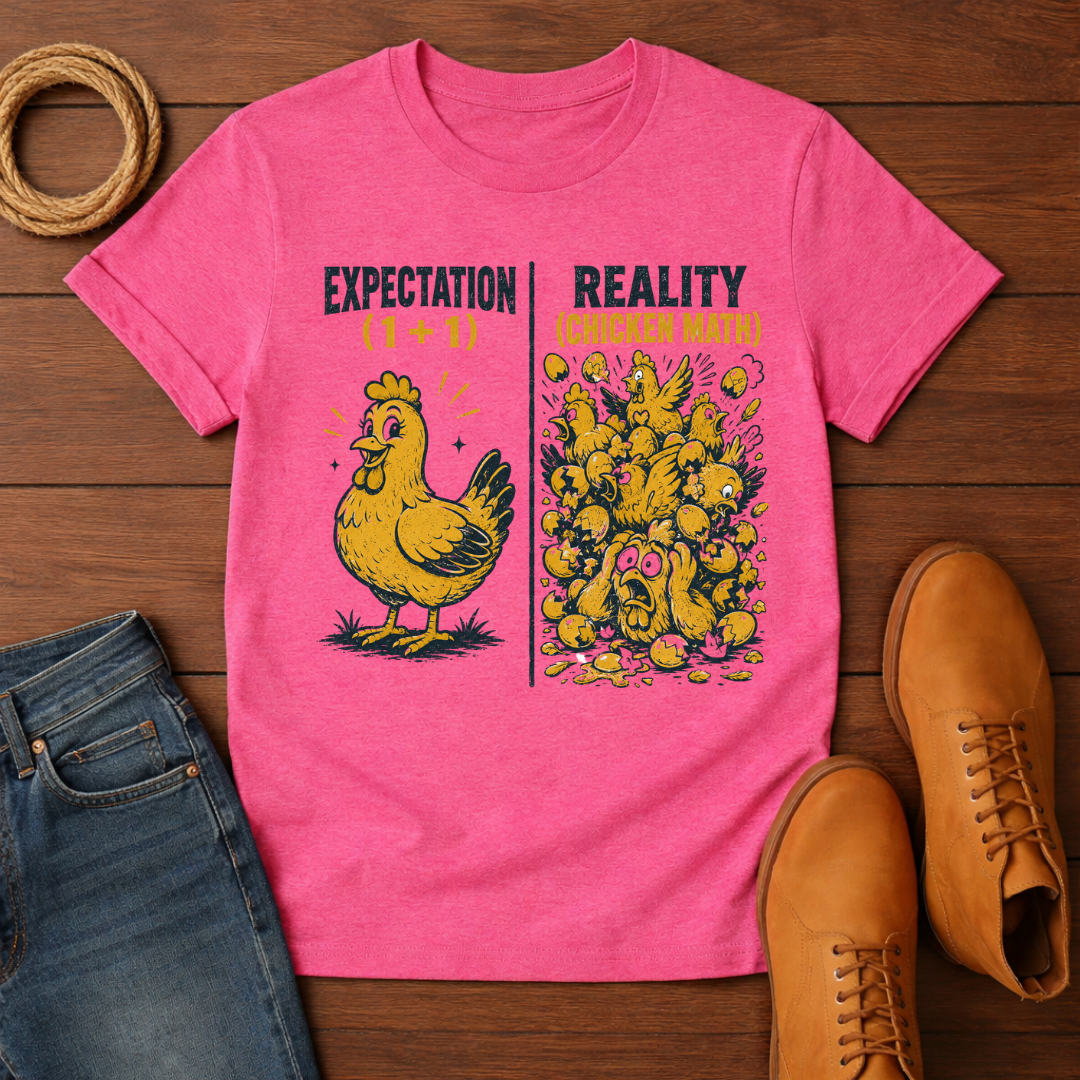 Chicken Math 4 T-Shirt