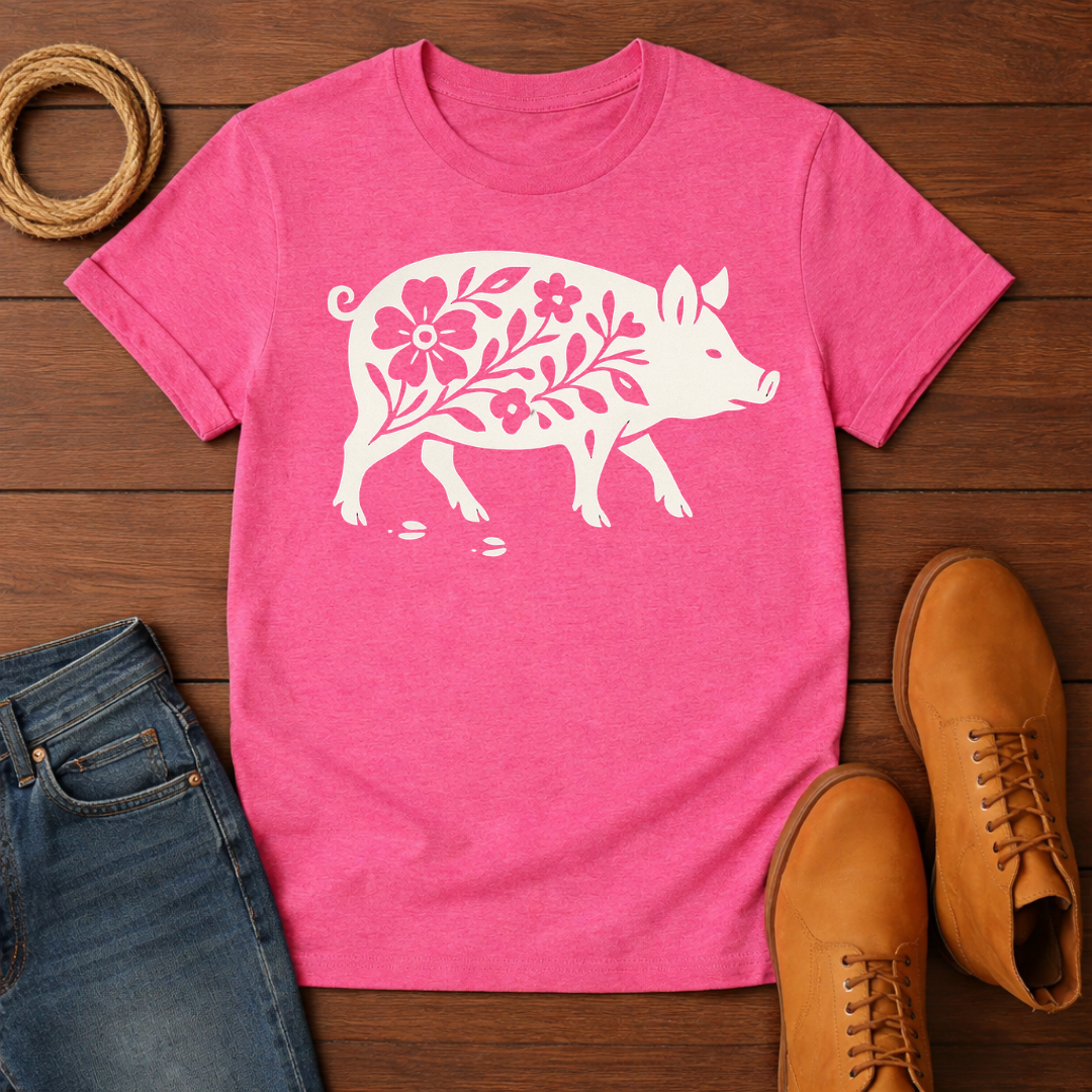 Walking Pig T-Shirt