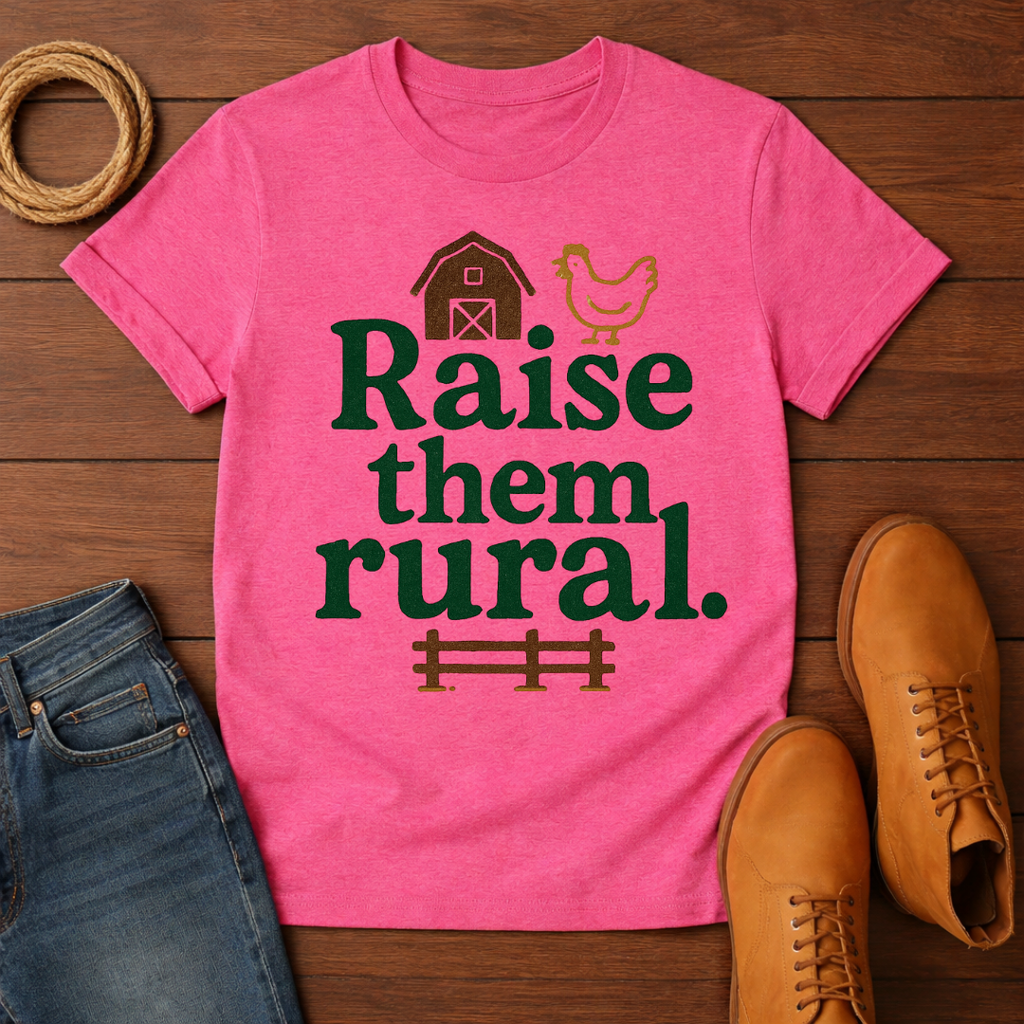 Raise Them Rural T-shirt