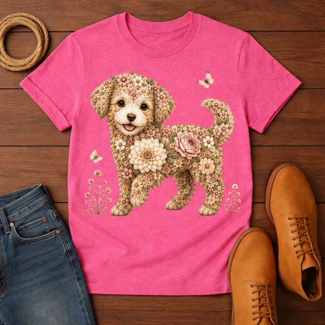 Rose Puppy T-Shirt