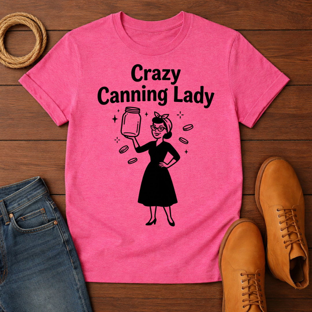 Crazy Canning Lady 3 T-Shirt