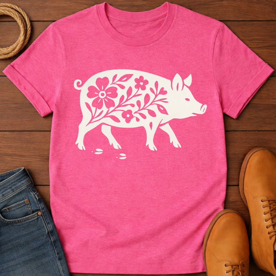 Walking Pig T-Shirt