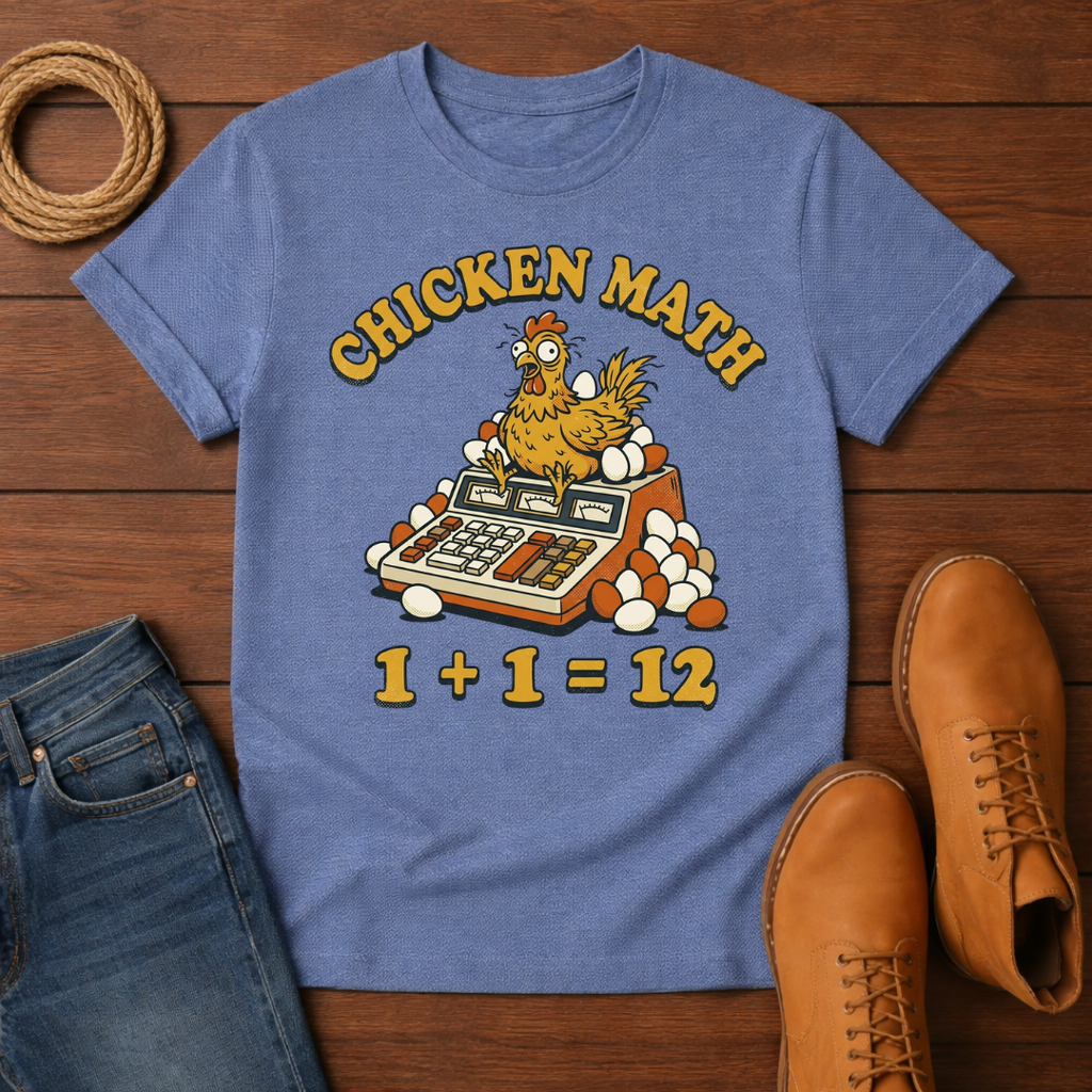 Chicken Math 6 T-Shirt
