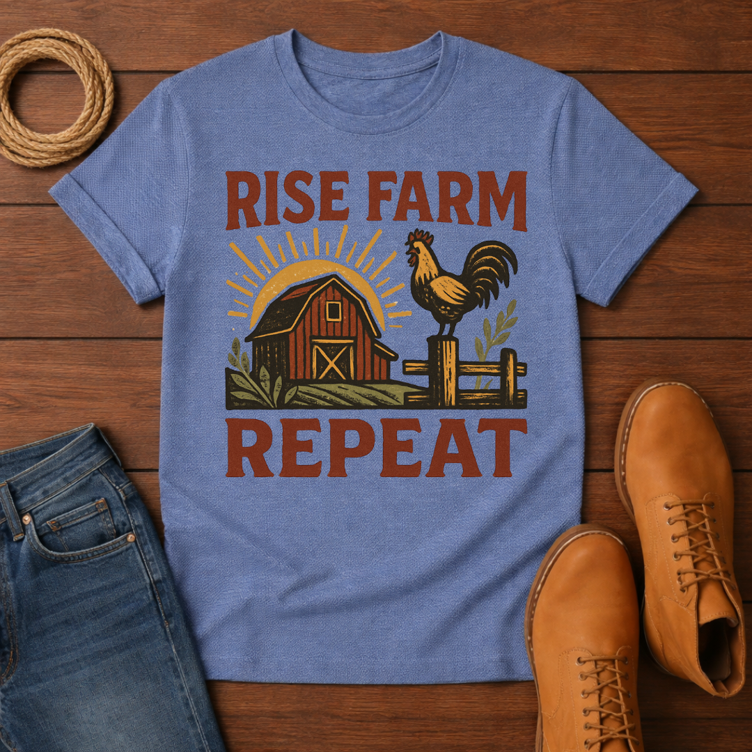 Rise Farm Repeat T-Shirt