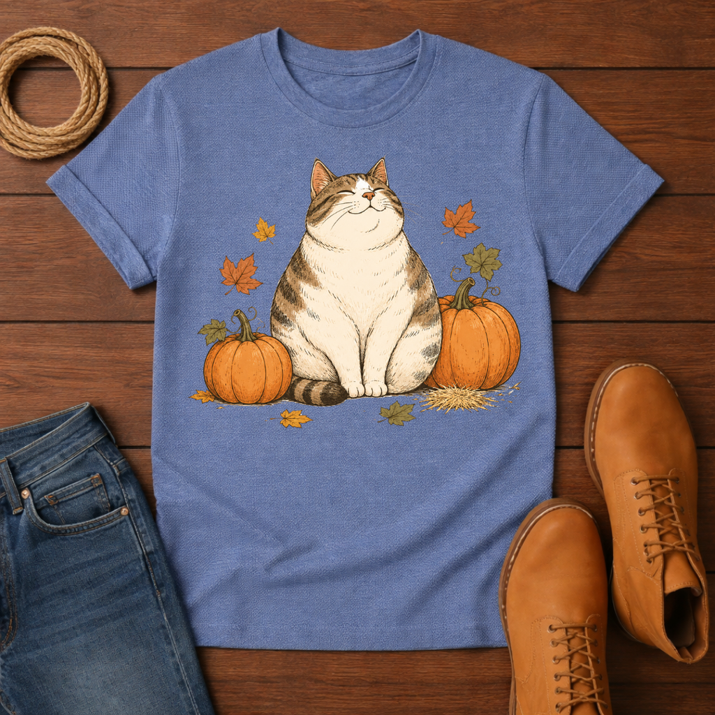 Cats and Pumpkins T-Shirt