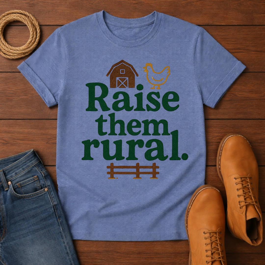 Raise Them Rural T-shirt