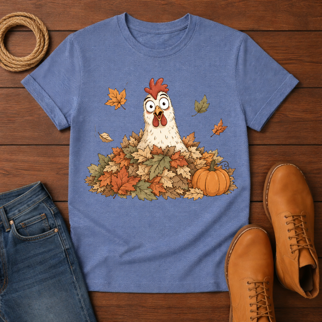 Chicken and Leaves T-Shirt