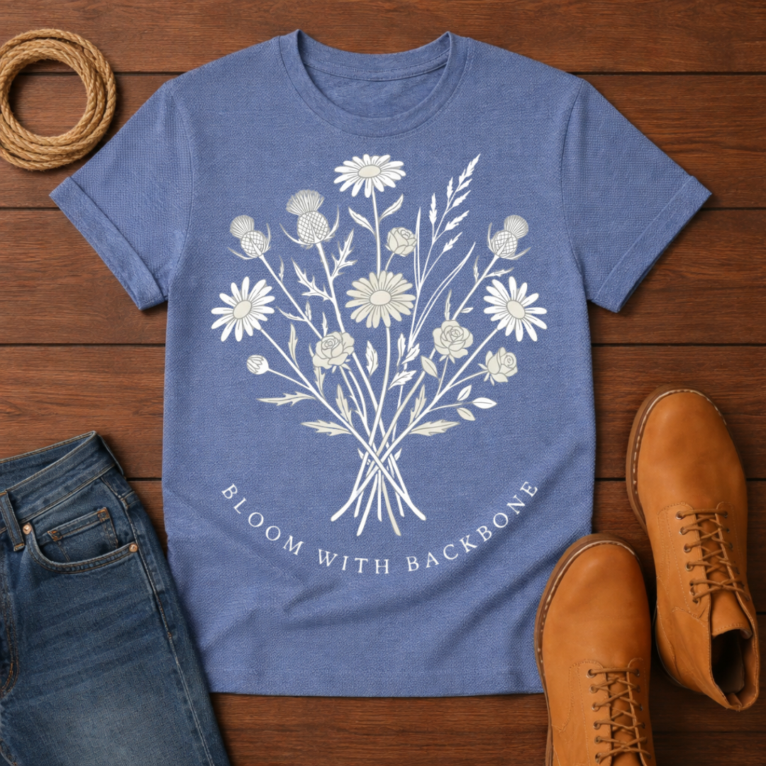 Bloom with Backbone T-Shirt