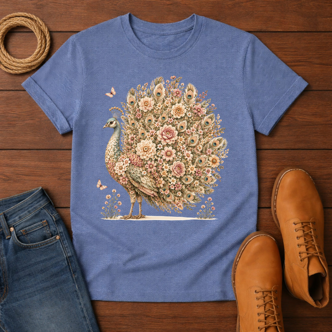 Rose Peacock T-Shirt