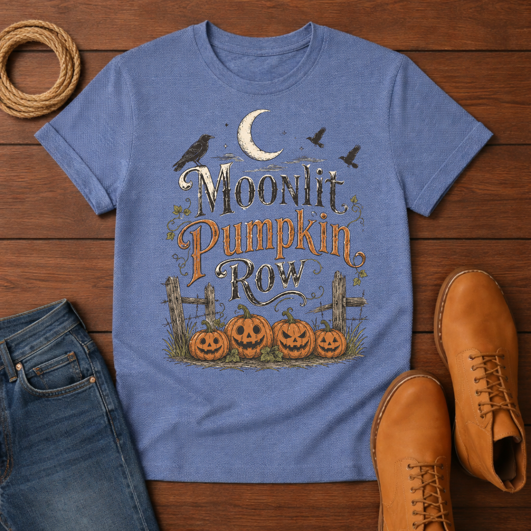 Moonlit Pumpkins T-Shirt