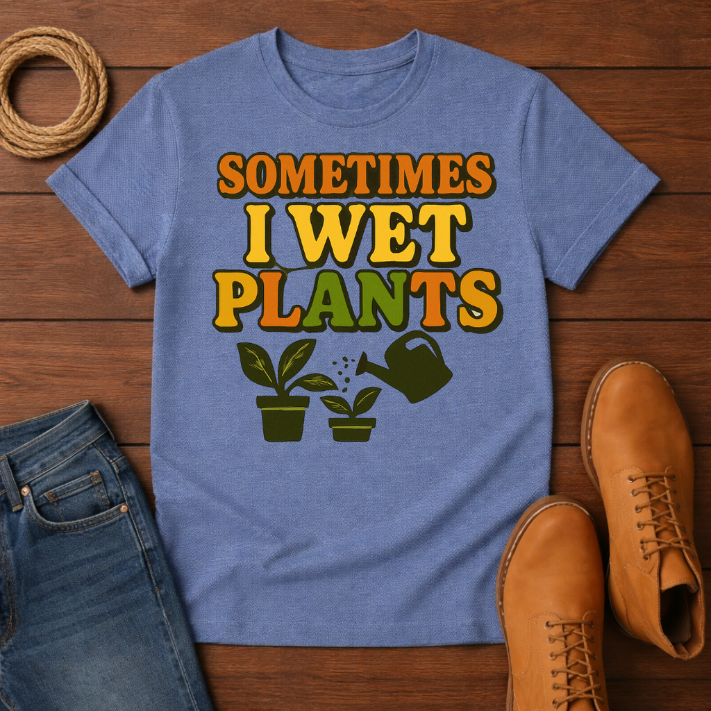Sometimes I Wet My Plants T-shirt