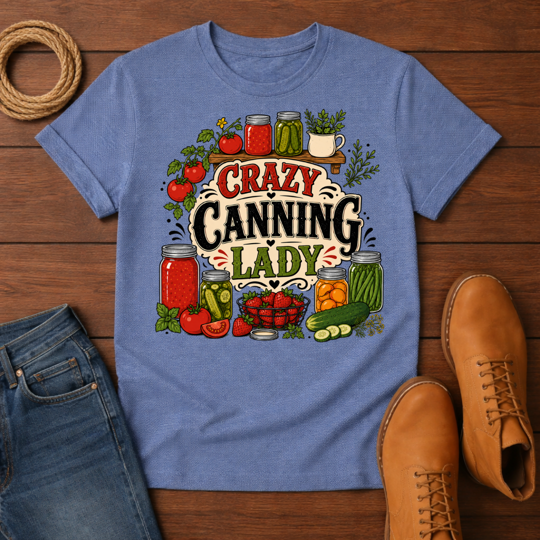 Crazy Canning Lady 4 T-Shirt