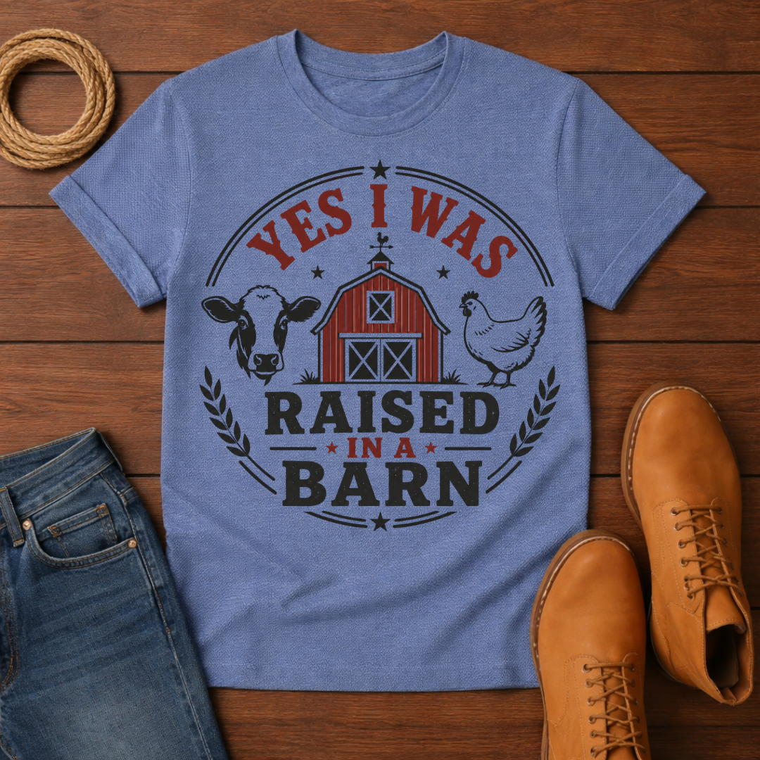 Raised In A Barn 2 T-Shirt