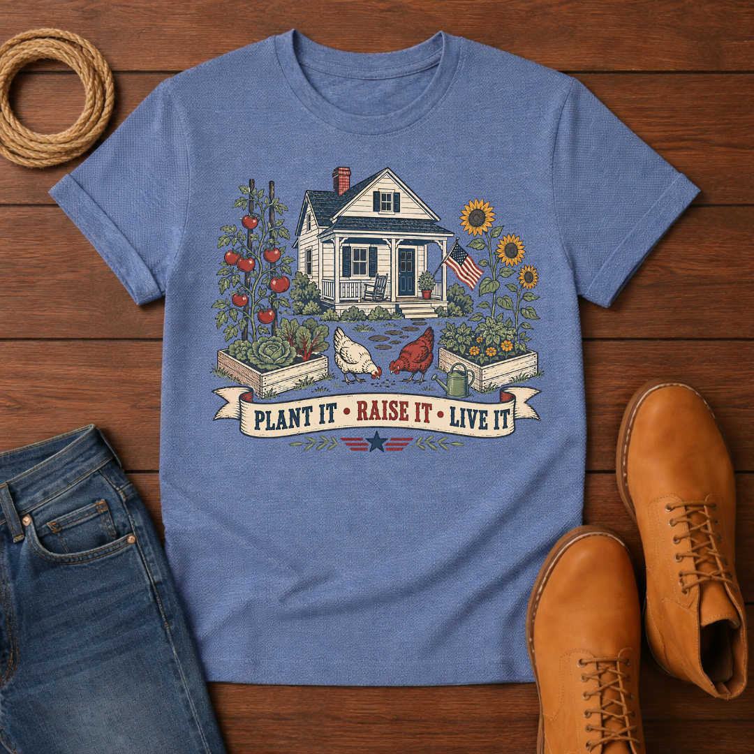 Plant Raise Live T-Shirt