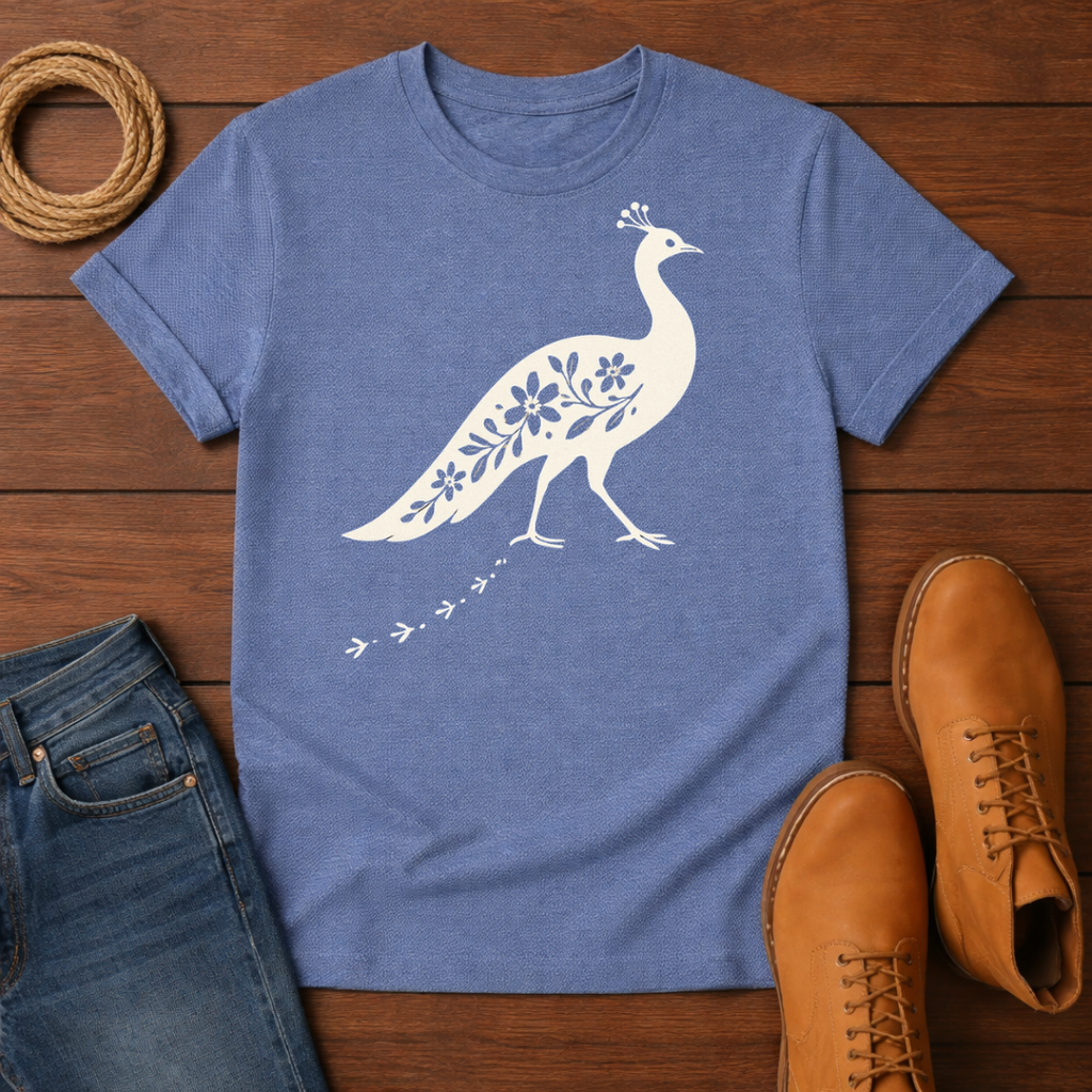 Walking Peacock T-Shirt
