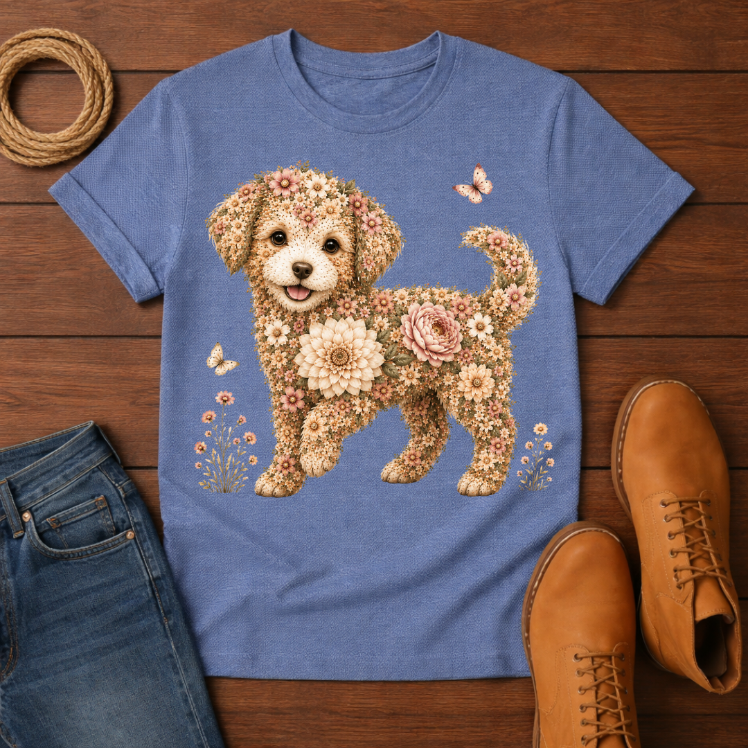 Rose Puppy T-Shirt
