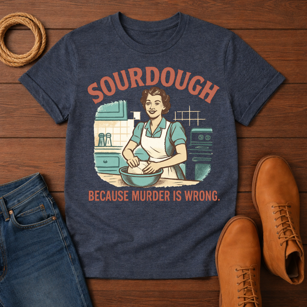 Sourdough Because T-Shirt