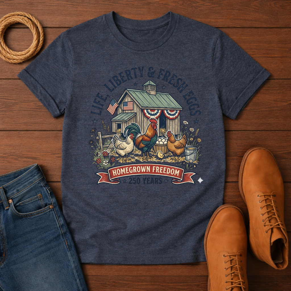 Liberty and Eggs T-Shirt