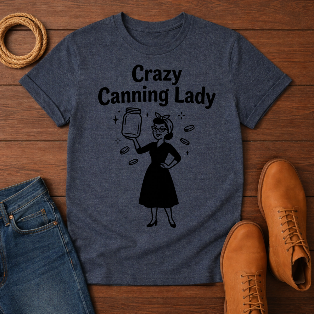Crazy Canning Lady 3 T-Shirt