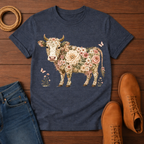 Rose Cow T-Shirt