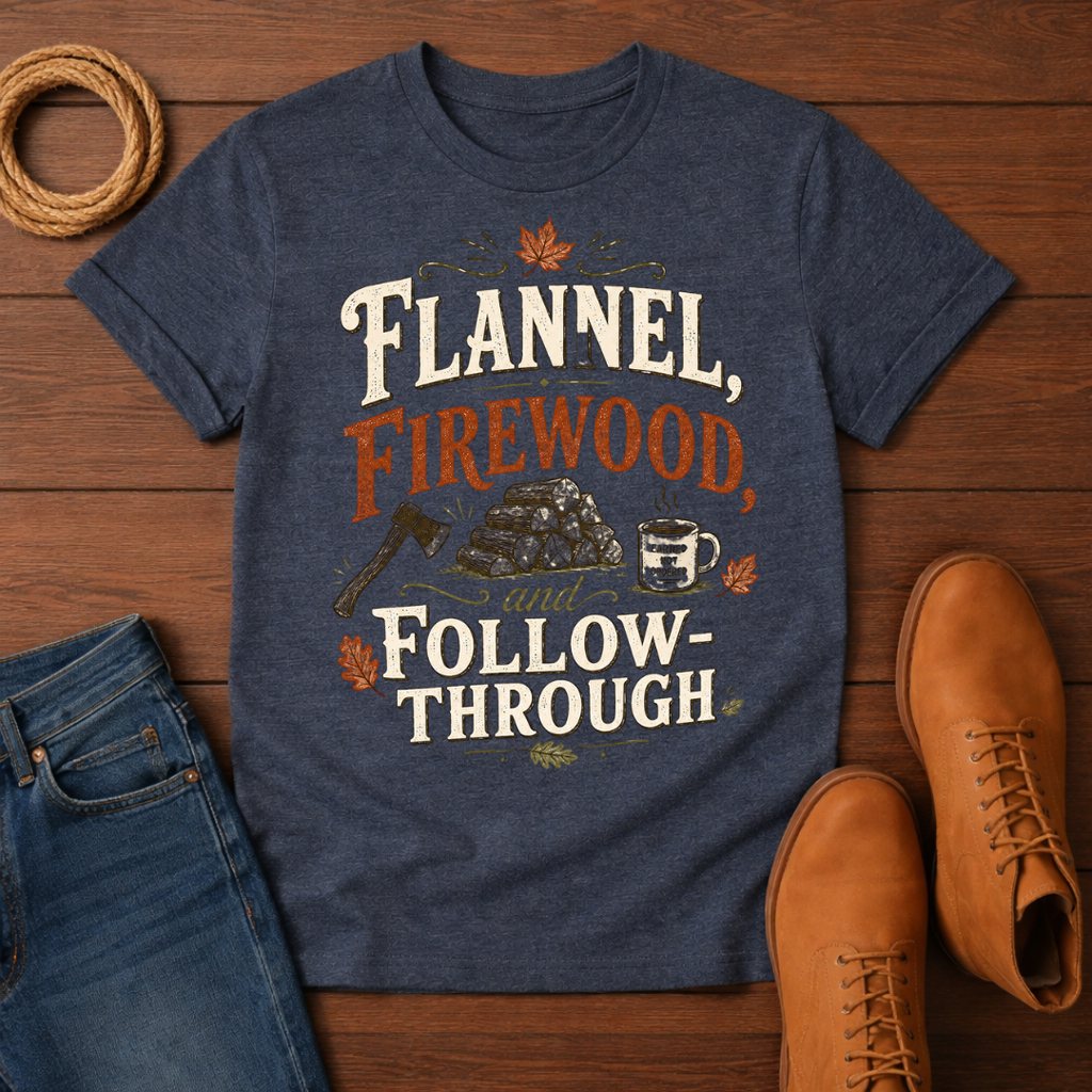 Flannel & Firewood T-Shirt