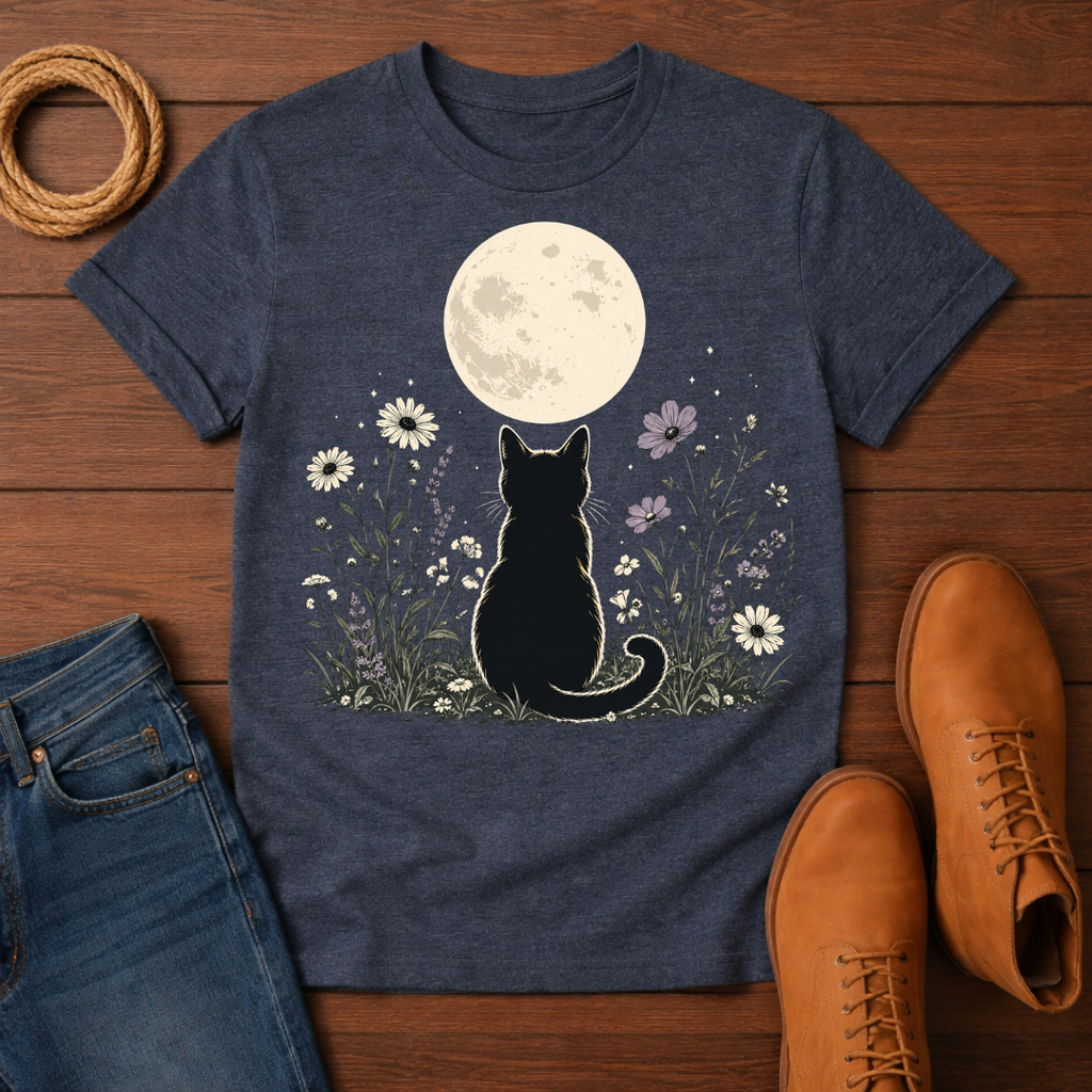 Black Cat T-Shirt