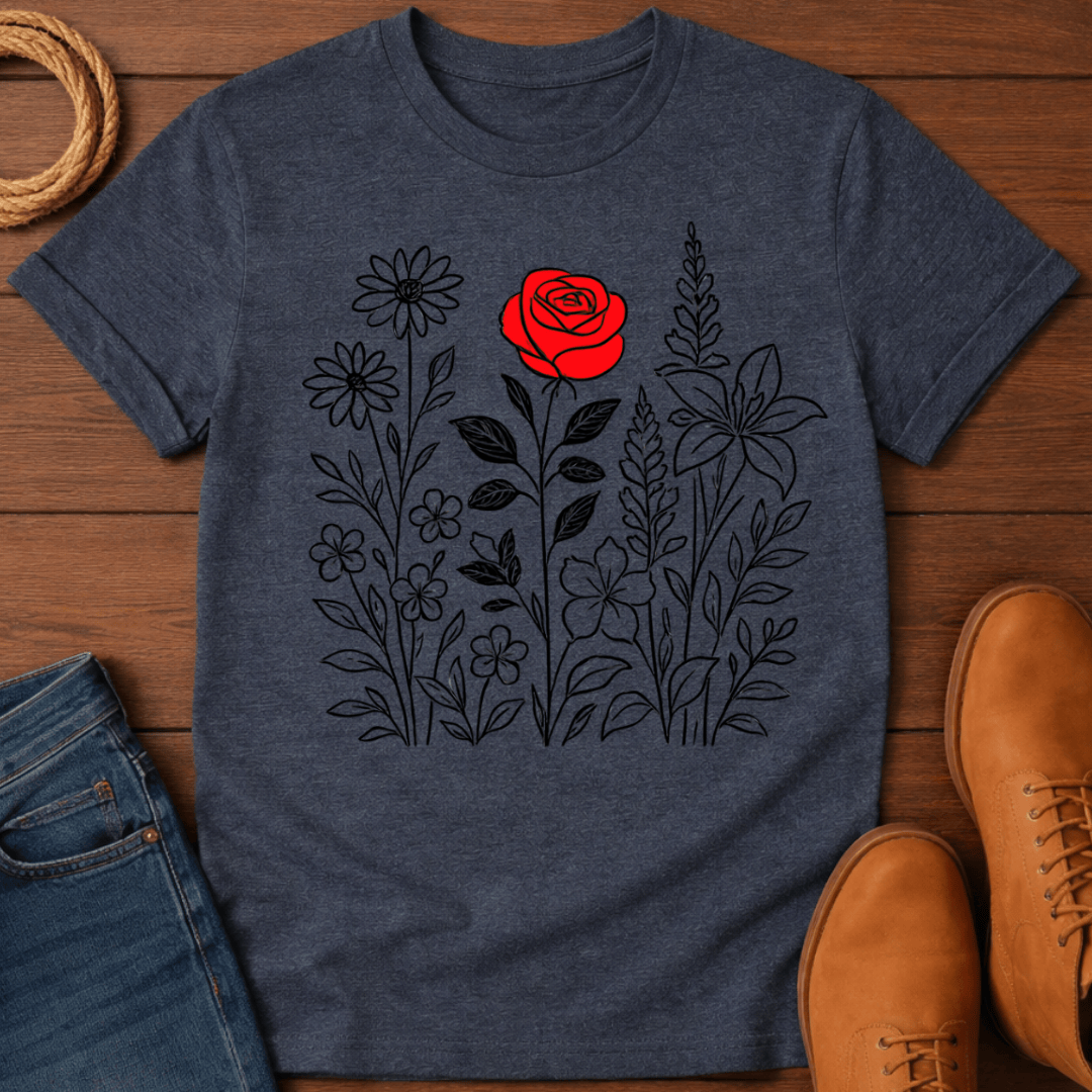 Red Rose T-Shirt