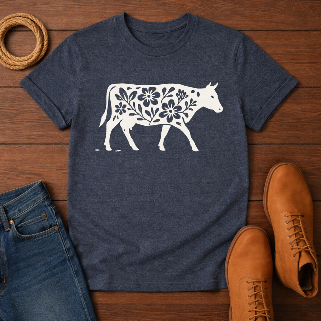 Walking Cow T-Shirt