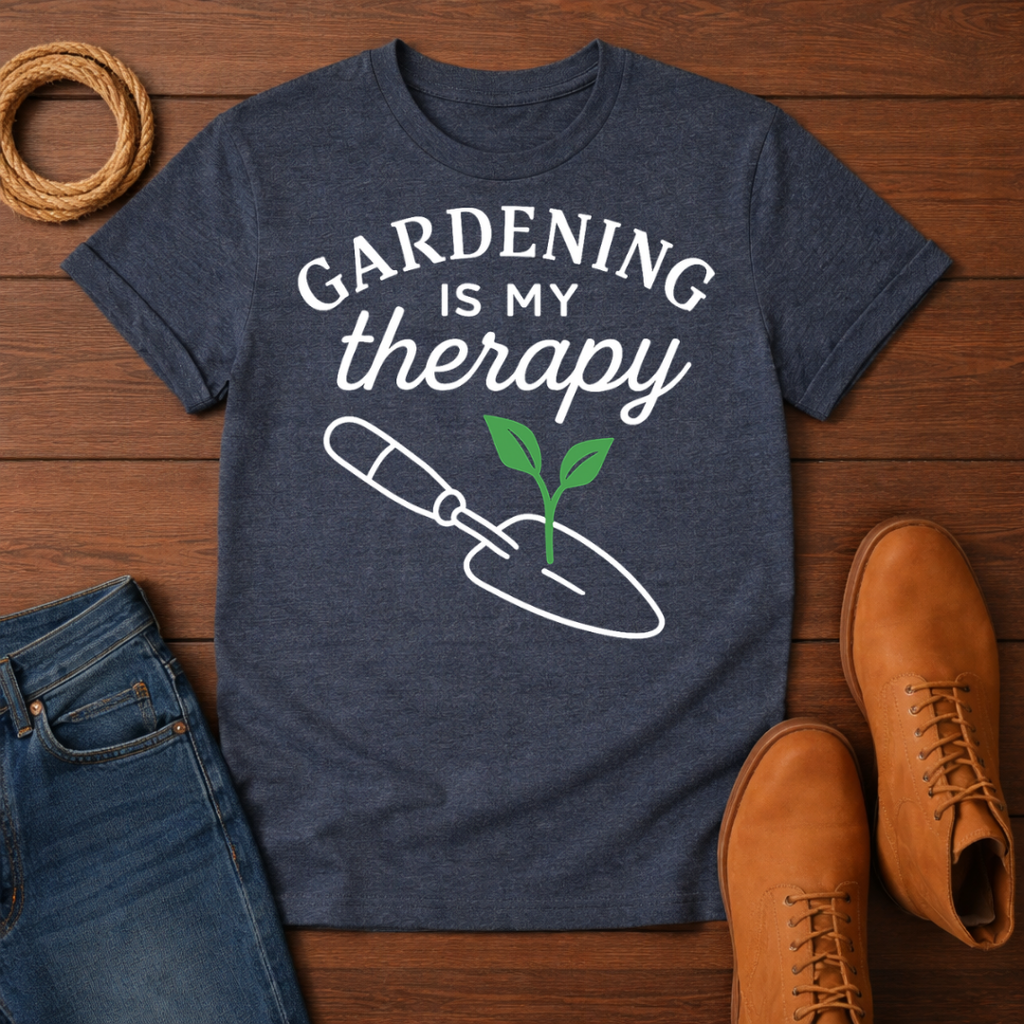 Gardening Is My Therapy T-Shirt