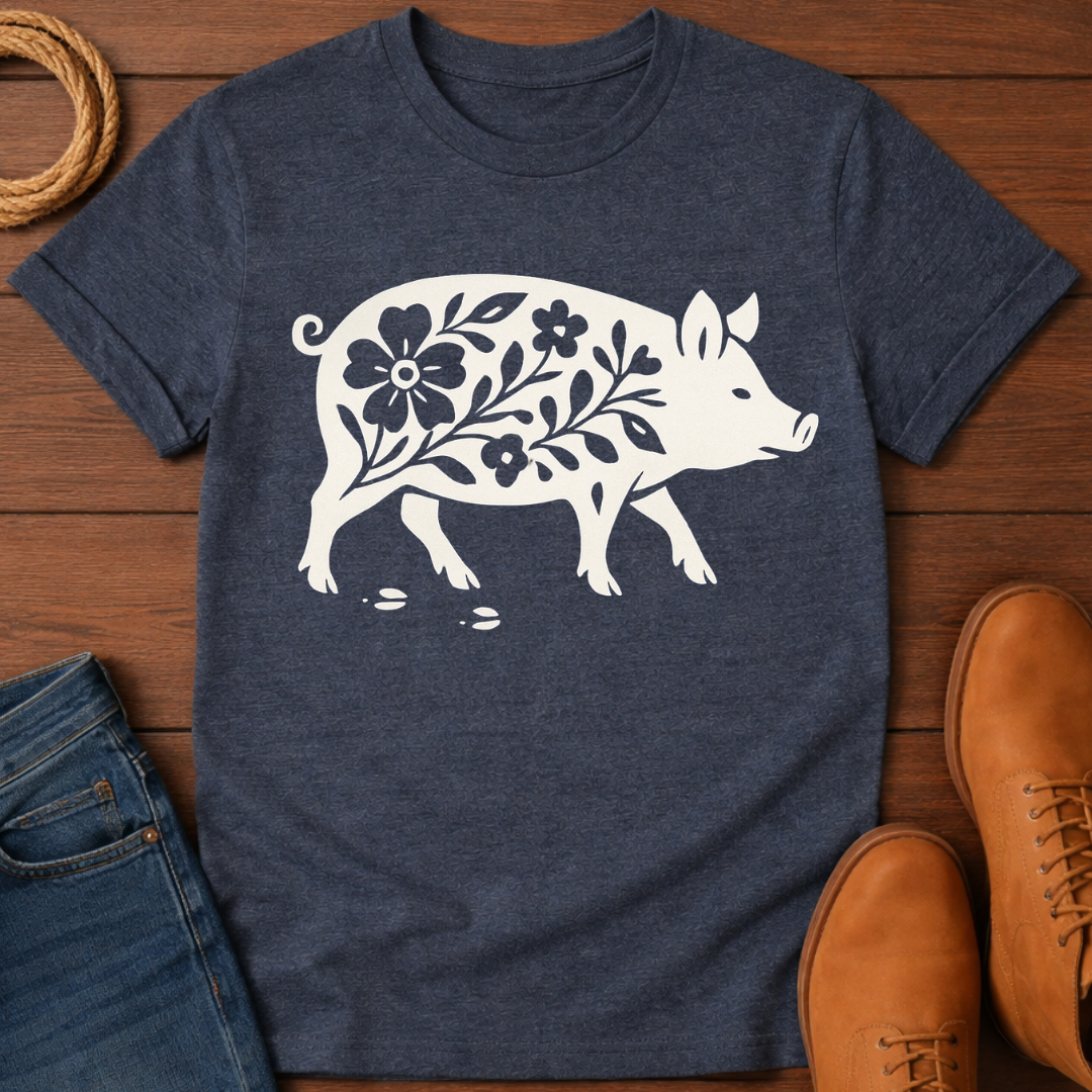Walking Pig T-Shirt