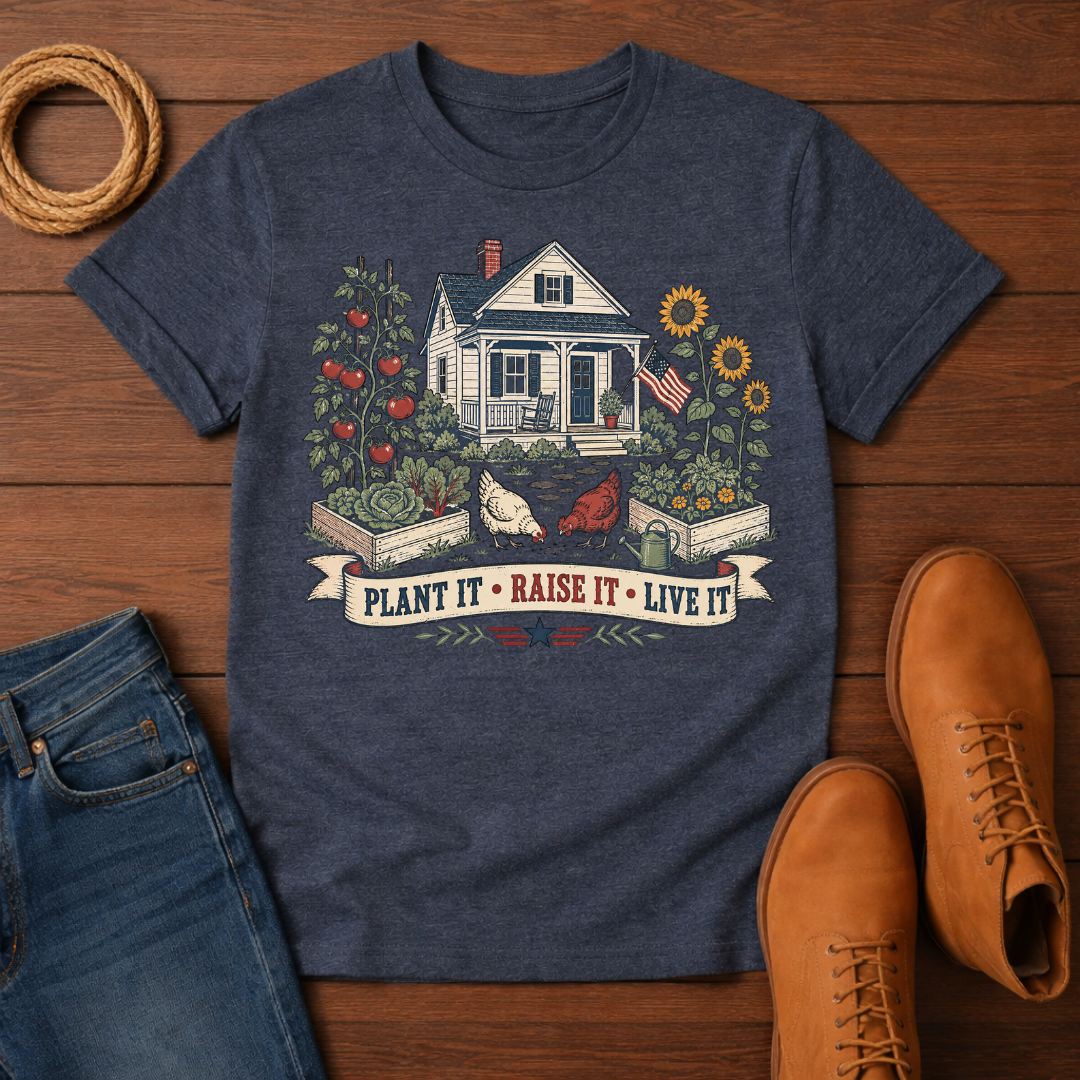 Plant Raise Live T-Shirt