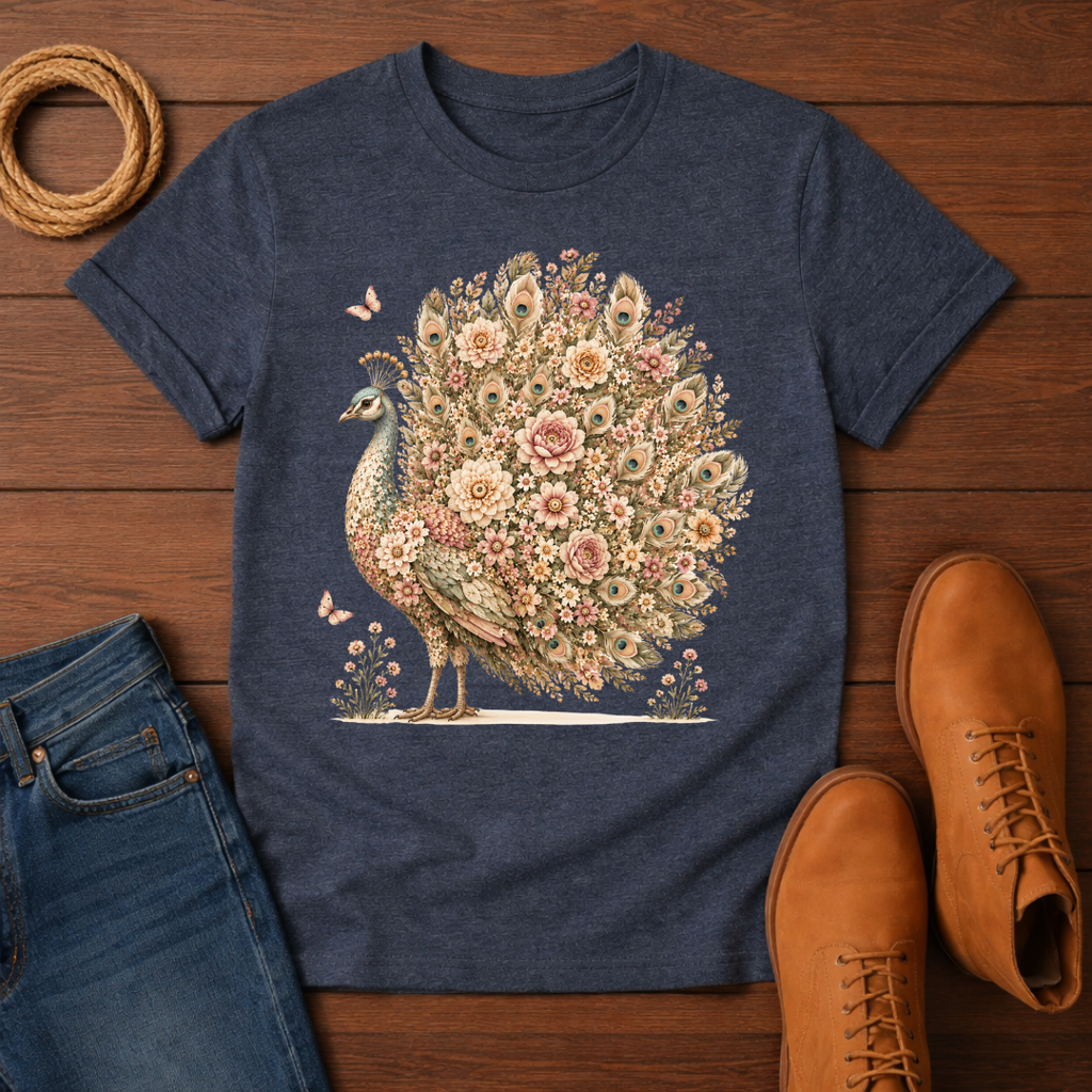 Rose Peacock T-Shirt