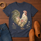 Rose Rooster T-Shirt