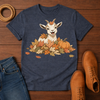 Goat In Leaves T-Shirt