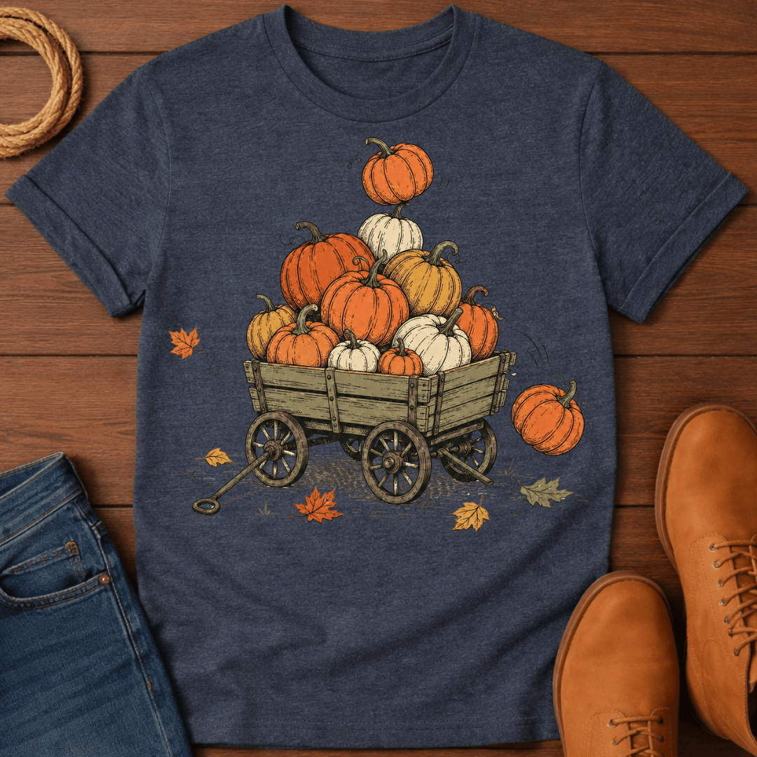 Pumpkin Cart T-Shirt