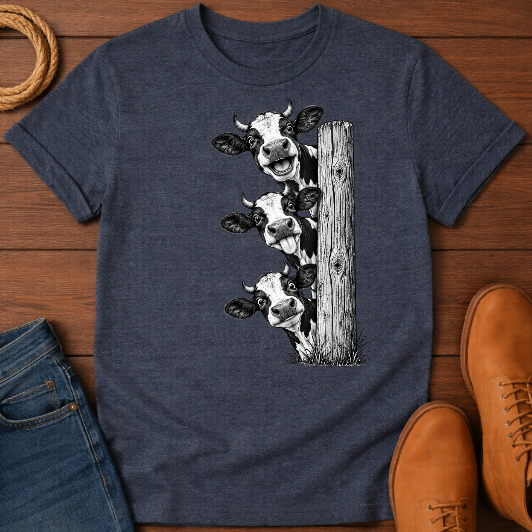 Peeping Cows T-Shirt