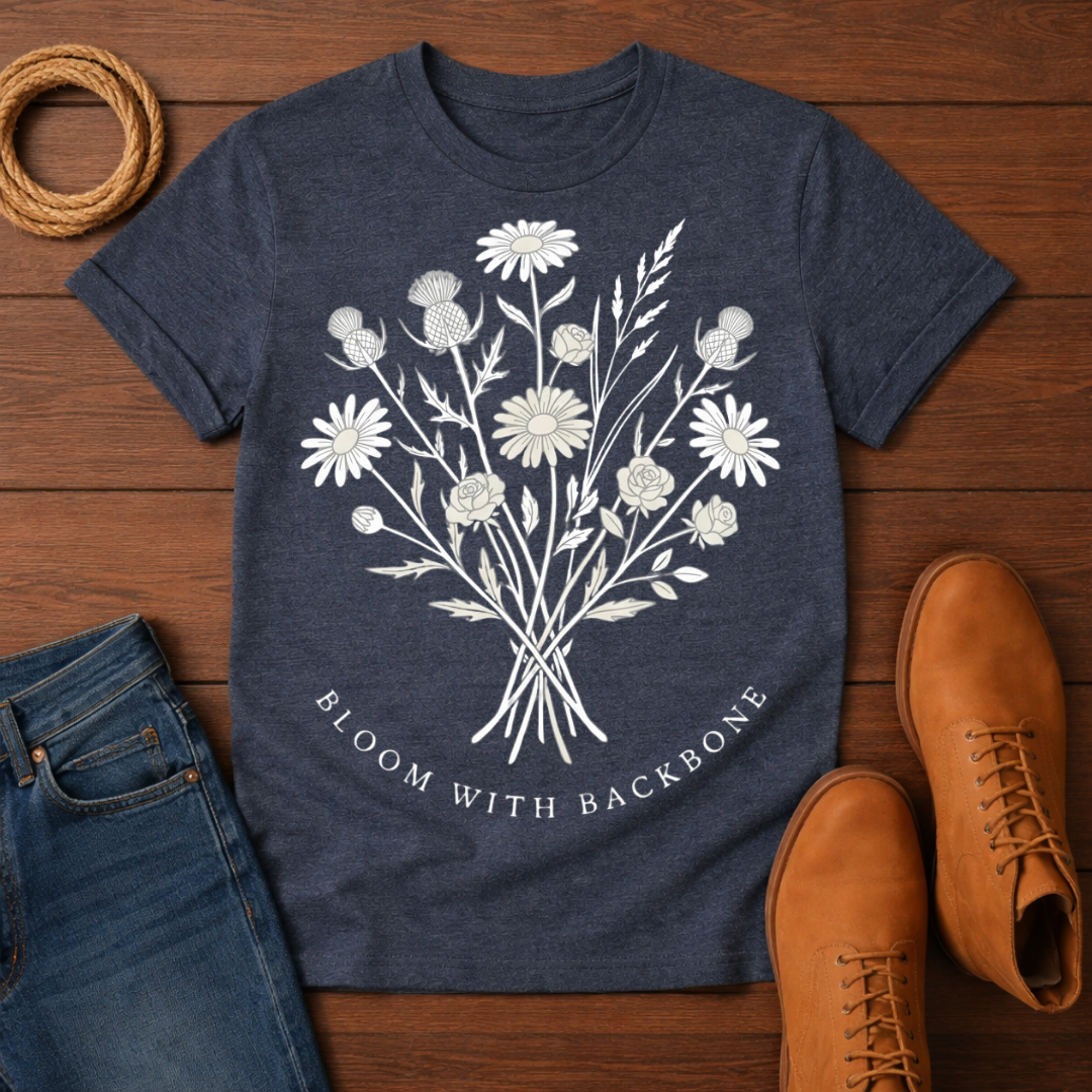 Bloom with Backbone T-Shirt