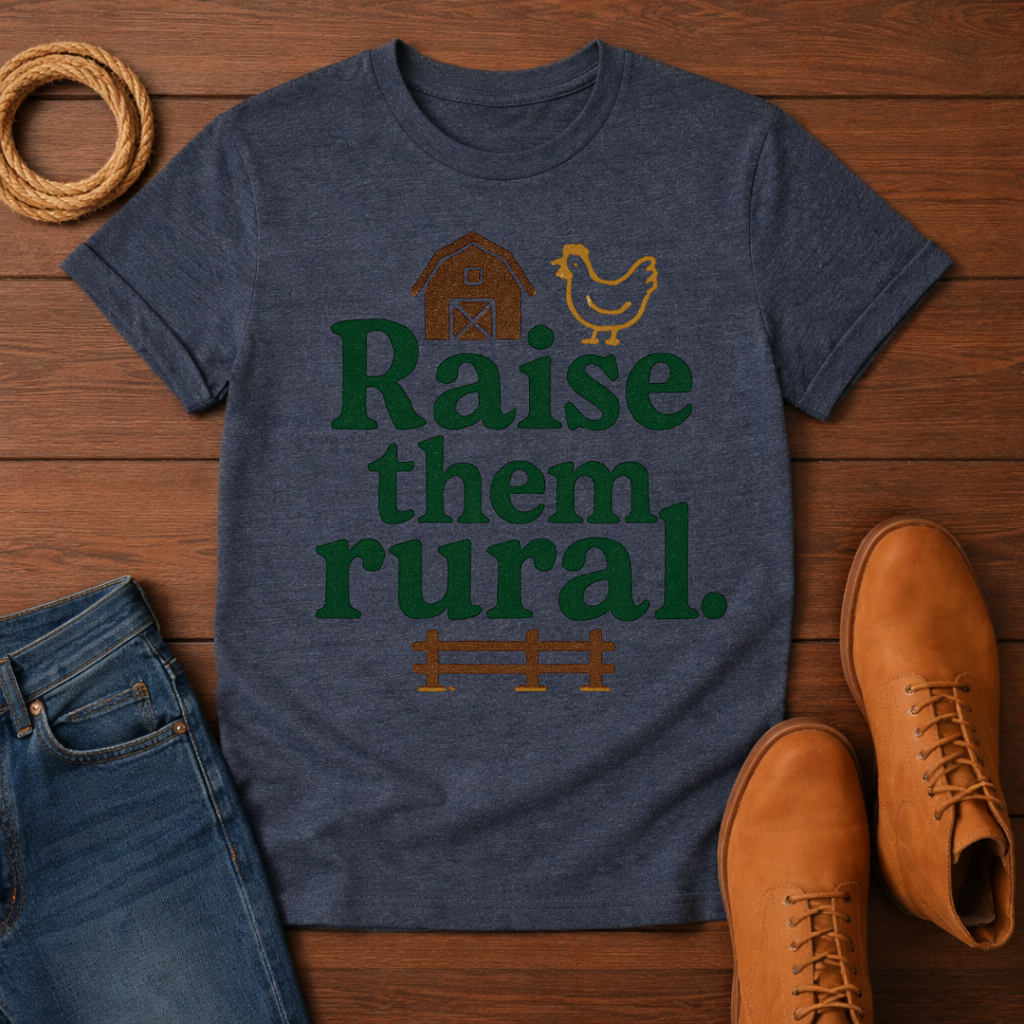 Raise Them Rural T-shirt