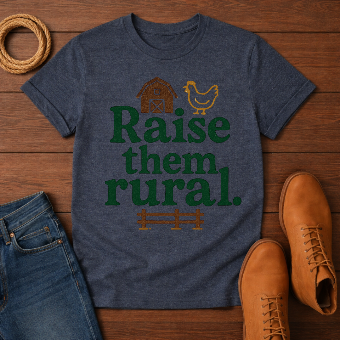 Raise Them Rural T-shirt