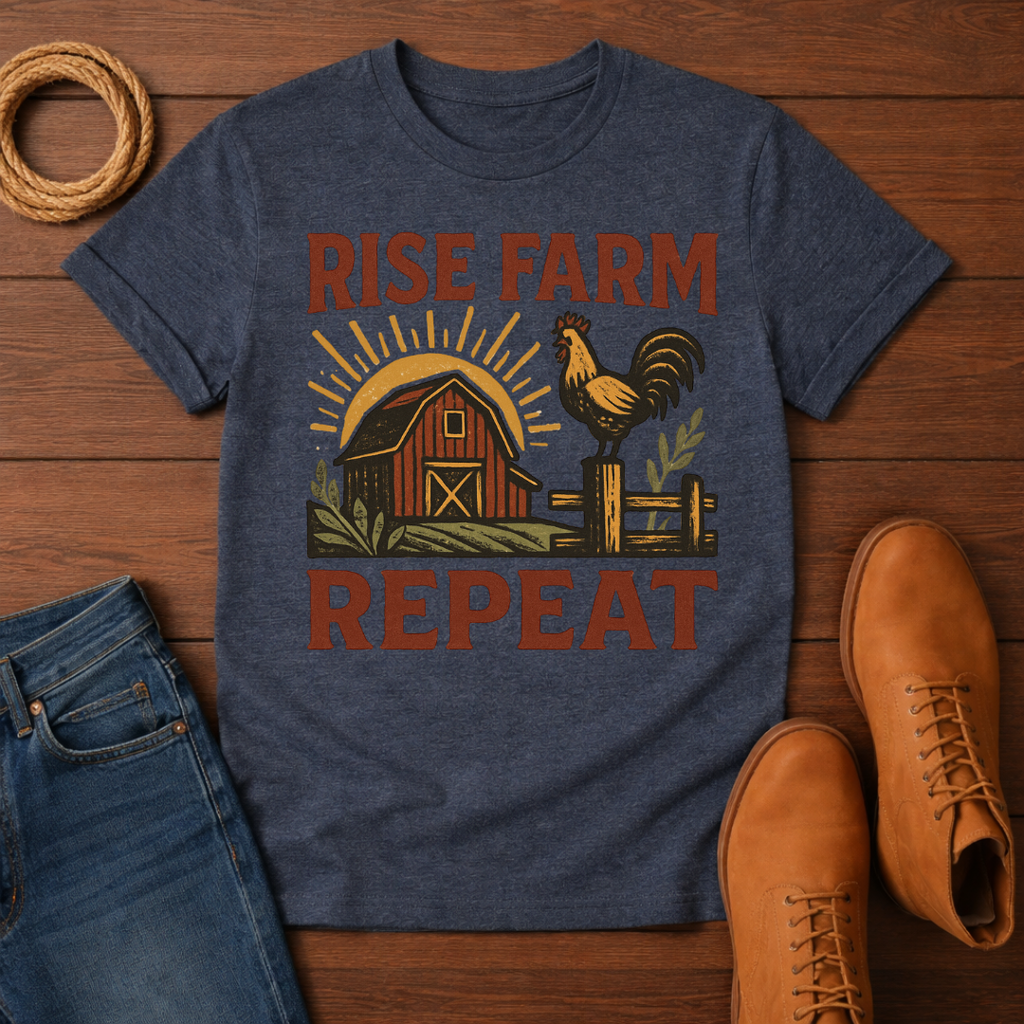 Rise Farm Repeat T-Shirt