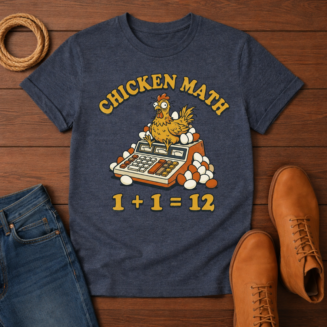 Chicken Math 6 T-Shirt