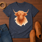 Watercolor Highland T-Shirt
